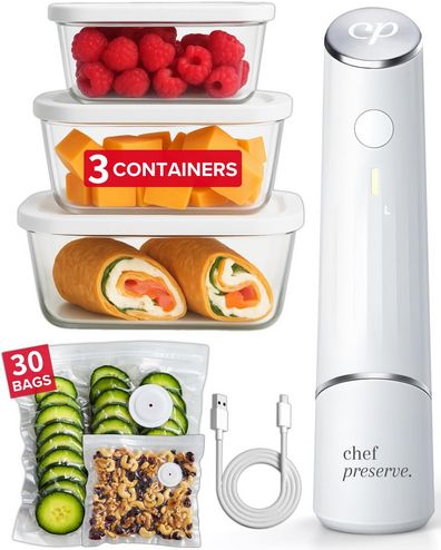 Chef Preserve Compact Vacuum Sealer – Ad